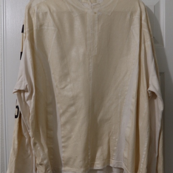 Doublet Plastic Wrapper Polo Shirt—Off White, Size XL 🤍 - Picture 3 of 3
